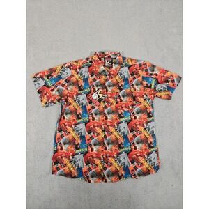 Dixxon Flannel Co Shirt Mens 2XL The Articles Party Button Up Short Sleeve New